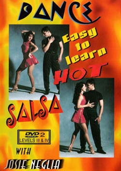 Instructie salsa dans DVD, Josie Neglia, dance hot salsa